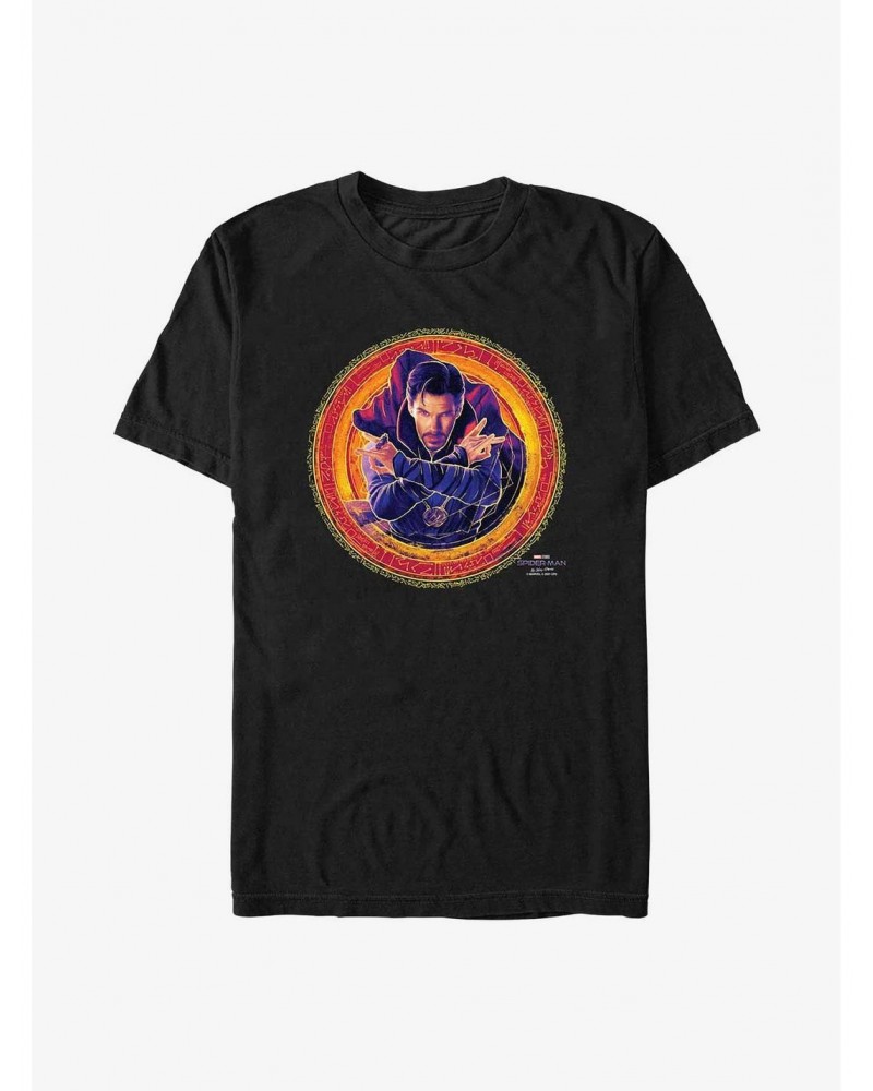 Marvel Spider-Man: No Way Home Doctor Strange Portrait T-Shirt $7.84 T-Shirts