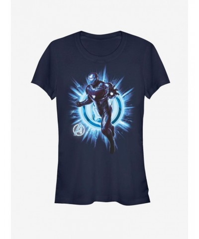 Marvel Avengers Endgame Iron Man Endgame Girls T-Shirt $7.57 T-Shirts