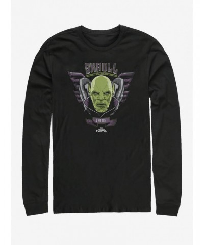 Marvel Captain Marvel Skrull Empire Long-Sleeve T-Shirt $10.00 T-Shirts