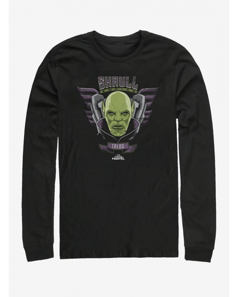 Marvel Captain Marvel Skrull Empire Long-Sleeve T-Shirt $10.00 T-Shirts