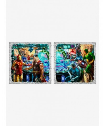 Marvel The Avengers 14" x 14" Metal Box Art Set $34.36 Art Set