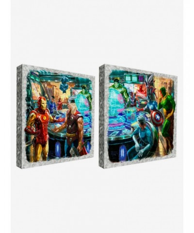 Marvel The Avengers 14" x 14" Metal Box Art Set $34.36 Art Set