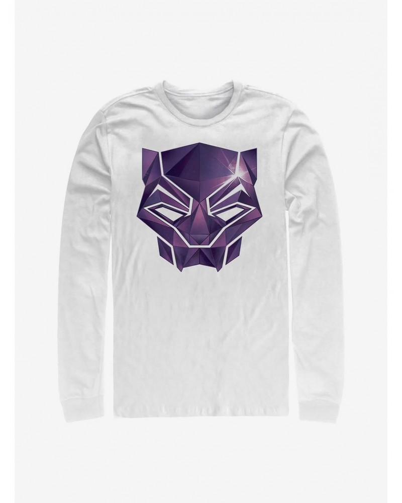 Marvel Black Panther Diamond Panther Long-Sleeve T-Shirt $11.58 T-Shirts