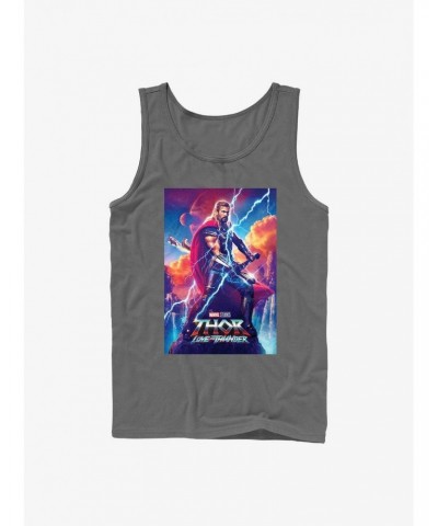 Marvel Thor: Love and Thunder Asgardian Movie Poster Tank $9.56 Tanks