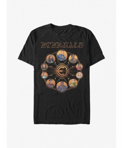 Marvel Eternals Eternals Circular Gold T-Shirt $6.31 T-Shirts