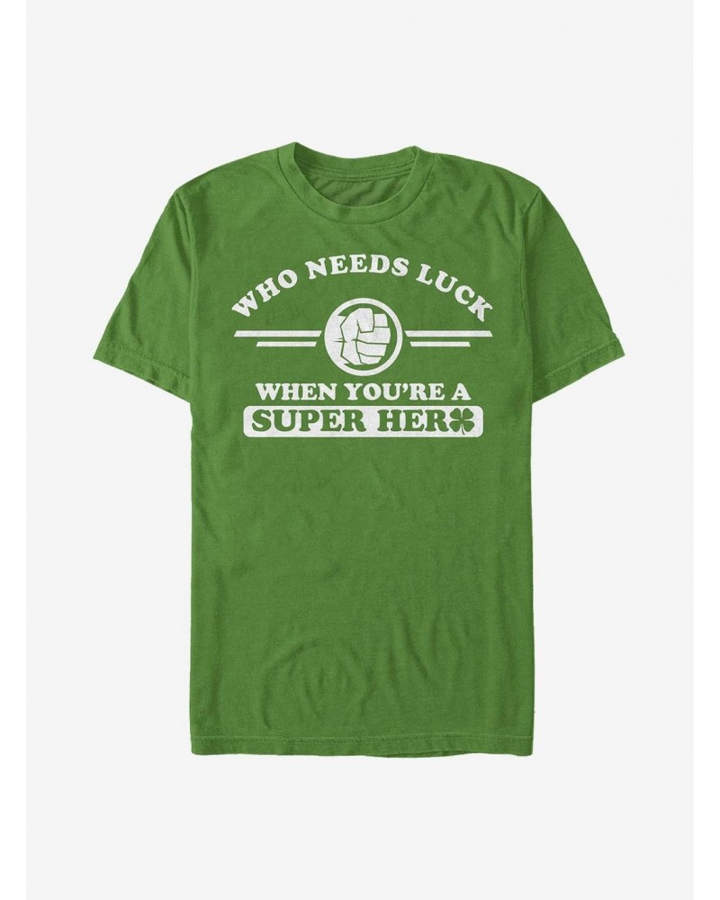 Marvel The Hulk Clover Collegiate T-Shirt $7.46 T-Shirts