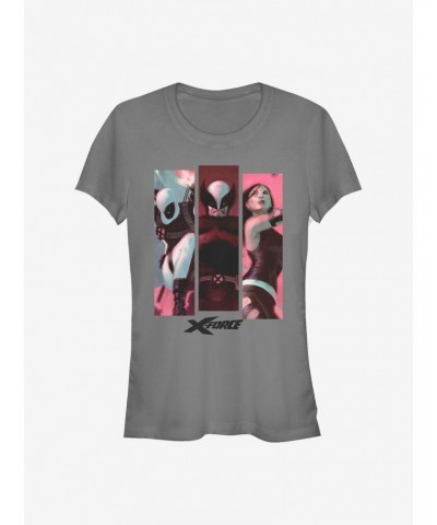 Marvel Deadpool Panel Up Girls T-Shirt $9.76 T-Shirts