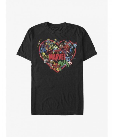 Marvel Avengers Hero Heart T-Shirt $8.60 T-Shirts