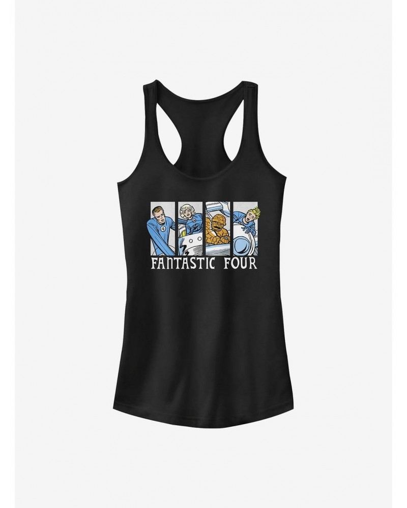 Marvel Fantastic Four Fantastic Comic Girls Tank $7.37 Tanks