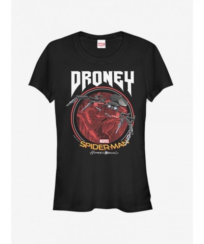 Marvel Spider-Man Homecoming Droney Girls T-Shirt $9.76 T-Shirts