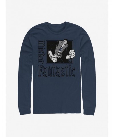 Marvel Fantastic Four Fantastic Pose Long-Sleeve T-Shirt $8.95 T-Shirts