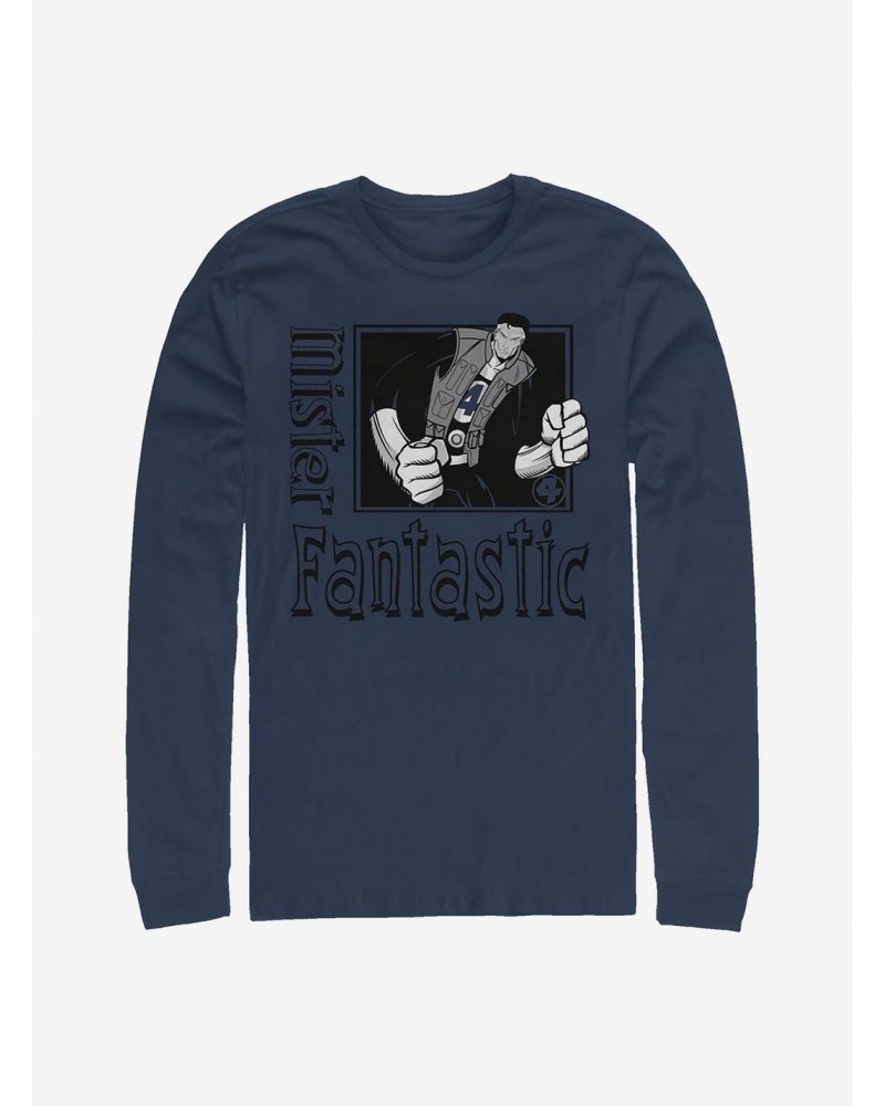 Marvel Fantastic Four Fantastic Pose Long-Sleeve T-Shirt $8.95 T-Shirts