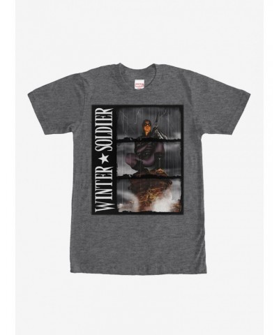 Marvel Winter Soldier Rain T-Shirt $8.80 T-Shirts