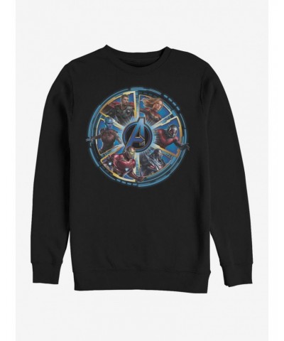 Marvel Avengers: Endgame Circle Heroes Sweatshirt $10.92 Sweatshirts