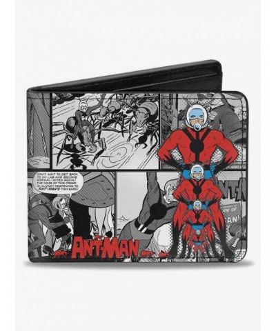 Marvel Ant Man Shrinking Pose Comic Scene Bifold Wallet $7.73 Wallets