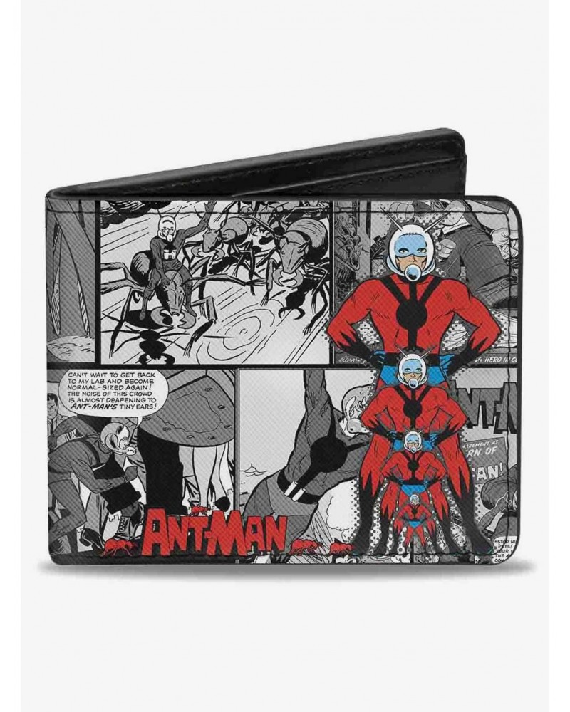 Marvel Ant Man Shrinking Pose Comic Scene Bifold Wallet $7.73 Wallets