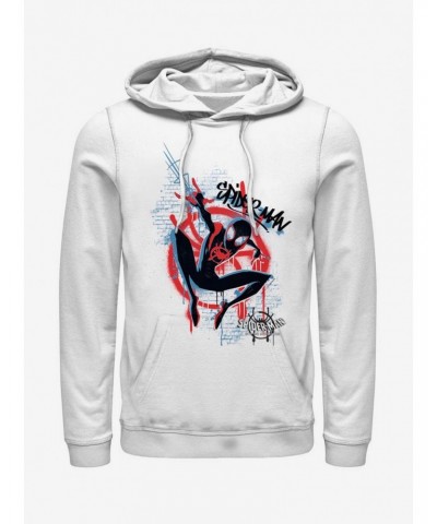 Marvel Spider-Man Graffiti Spider Hoodie $12.21 Hoodies