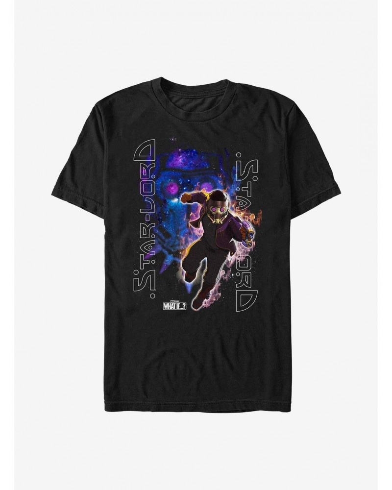 Marvel What If...? Galaxy King Star-Lord T-Shirt $6.69 T-Shirts