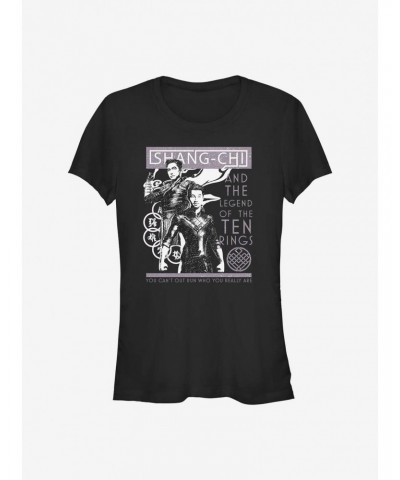 Marvel Shang-Chi And The Legend Of The Ten Rings Father Son Duo Girls T-Shirt $6.37 T-Shirts