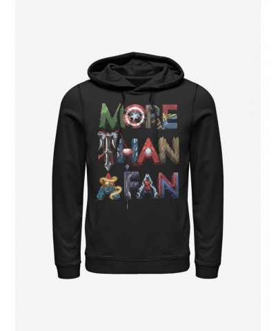 Marvel Avengers More Than A Letters Hoodie $15.80 Hoodies