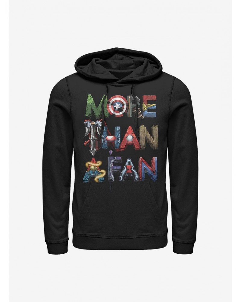 Marvel Avengers More Than A Letters Hoodie $15.80 Hoodies