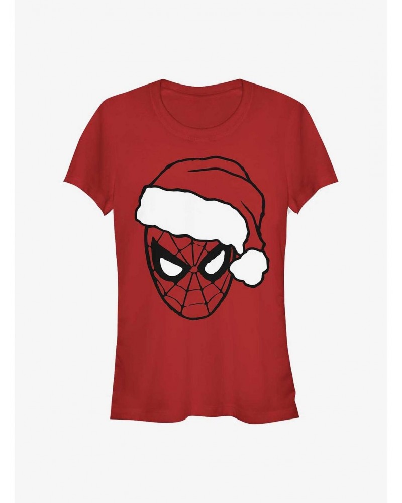 Marvel Spider-Man Christmas Spidey Girls T-Shirt $9.76 T-Shirts