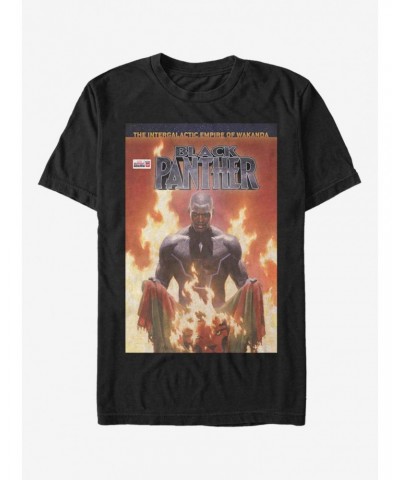 Marvel Black Panther Fire T-Shirt $9.37 T-Shirts