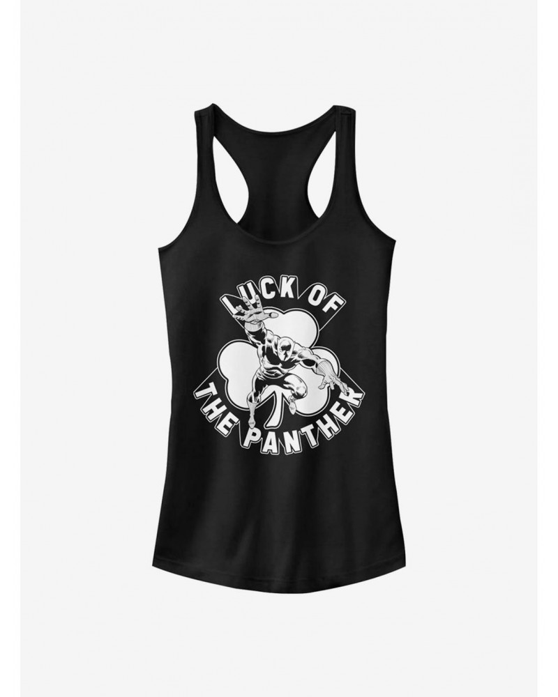 Marvel Black Panther Lucky Black Panther Girls Tank $9.76 Tanks