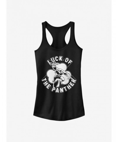 Marvel Black Panther Lucky Black Panther Girls Tank $9.76 Tanks