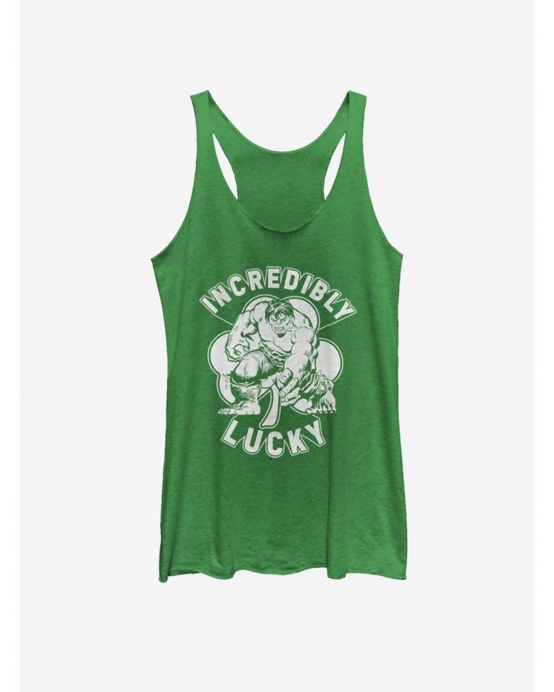 Marvel Hulk Lucky Hulk Girls Tank $8.91 Tanks