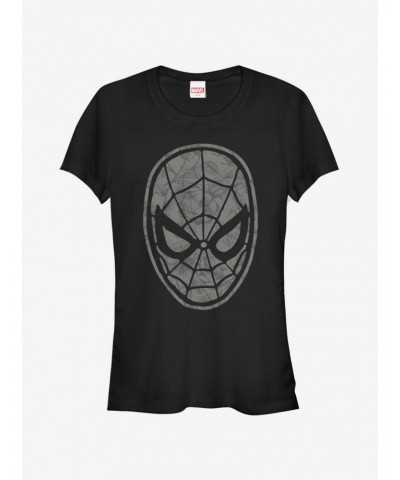 Marvel Spider-Man Dark Floral Spidey Girls T-Shirt $6.97 T-Shirts