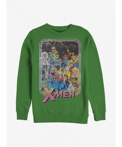 Marvel X-Men Xmen 70's Team Crew Sweatshirt $12.10 Sweatshirts