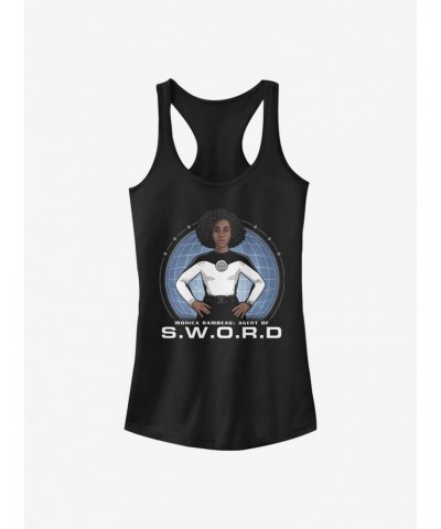 Marvel WandaVision S.W.O.R.D Hero Monica Girls Tank $6.57 Tanks