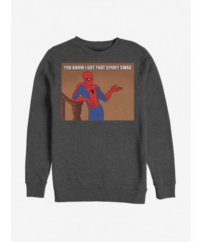 Marvel Spider-Man Spidey Swag Sweatshirt $10.33 Sweatshirts