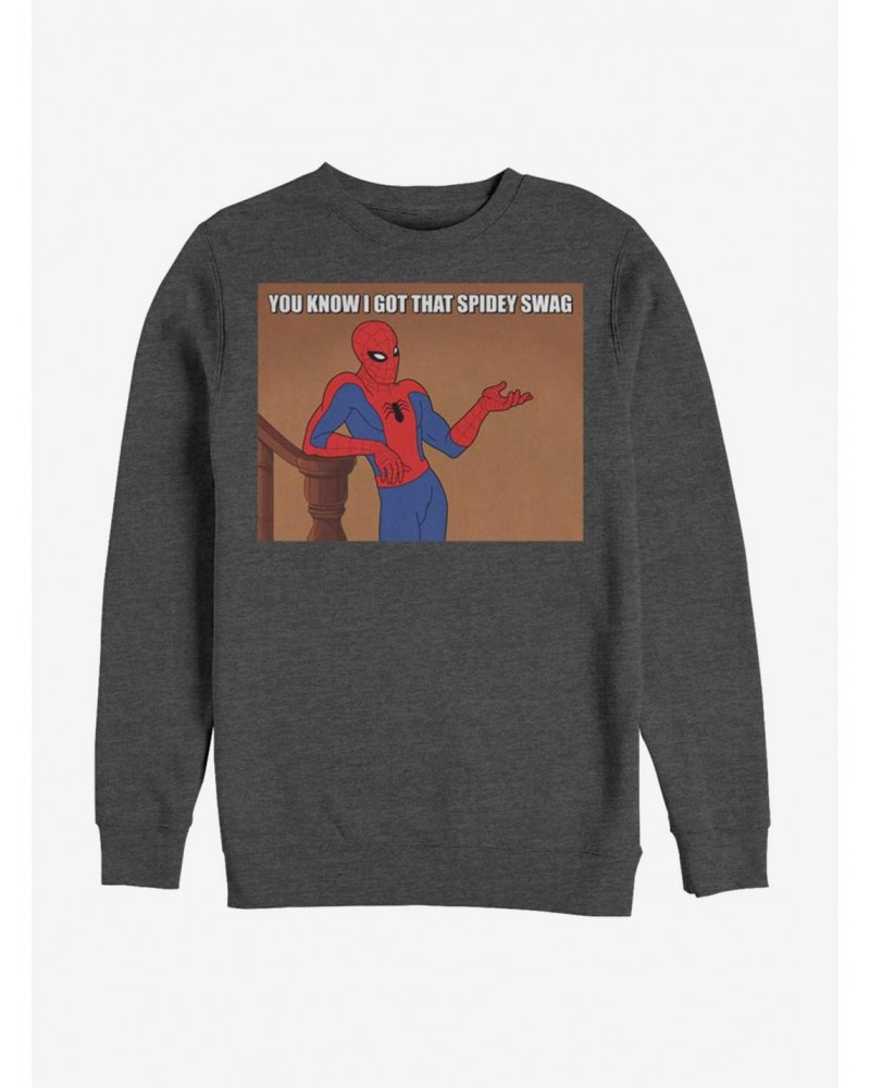 Marvel Spider-Man Spidey Swag Sweatshirt $10.33 Sweatshirts