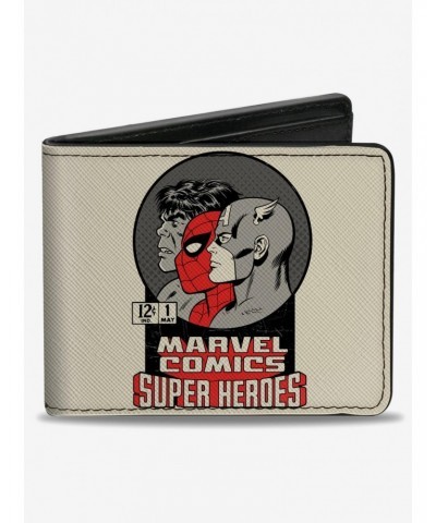 Marvel Avengers Retro Marvel Comics Super Heroes Avenger Profiles Bifold Wallet $10.45 Wallets