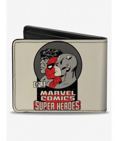 Marvel Avengers Retro Marvel Comics Super Heroes Avenger Profiles Bifold Wallet $10.45 Wallets