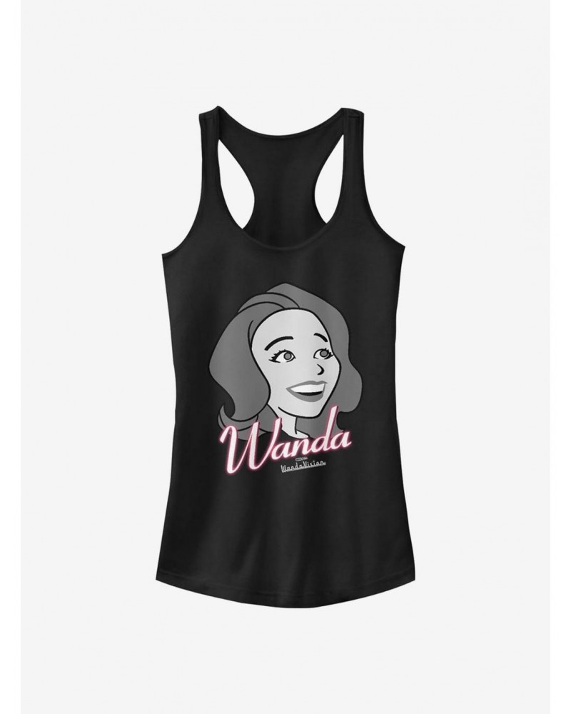 Marvel WandaVision Wanda Smiles Girls Tank $9.96 Tanks