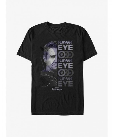 Marvel Hawkeye Half Face T-Shirt $5.74 T-Shirts