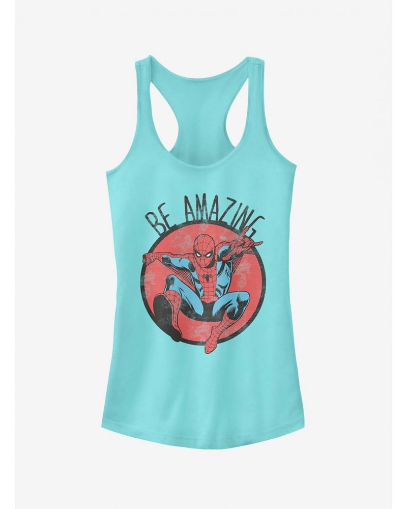 Marvel Spider-Man Be Amazing Girls Tank $8.17 Tanks