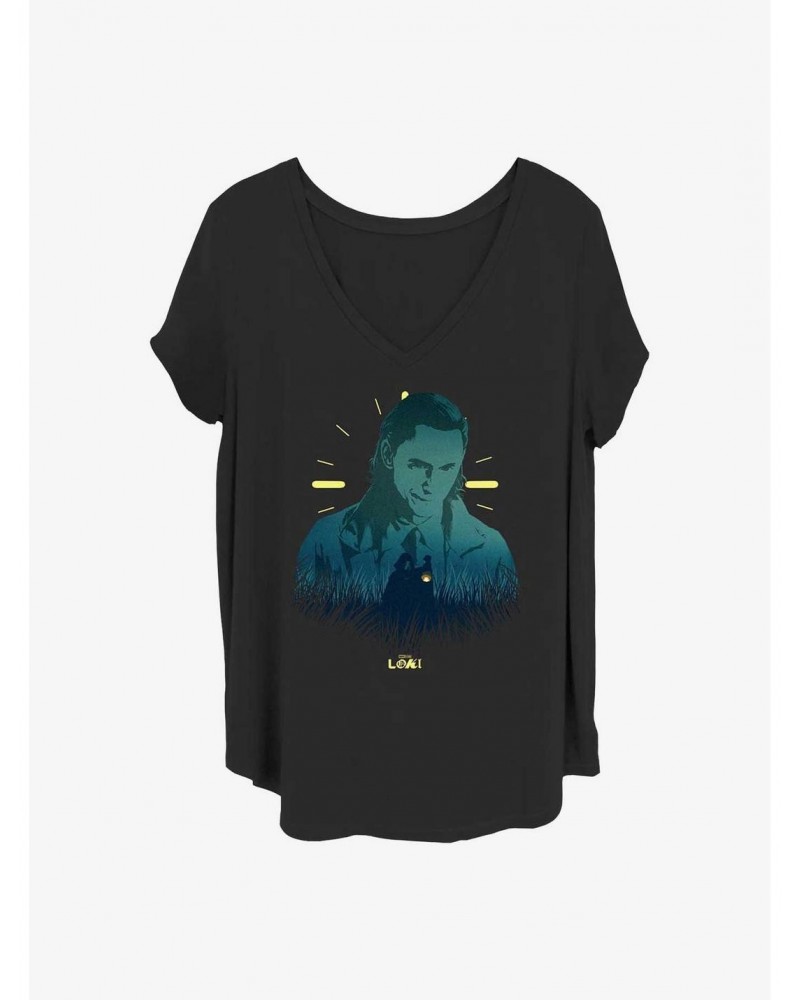 Marvel Loki Time Girls T-Shirt Plus Size $9.02 T-Shirts