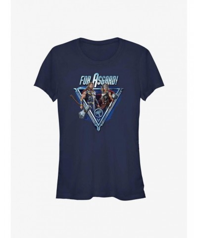 Marvel Thor: Love and Thunder For Asgard Girls T-Shirt $8.96 T-Shirts