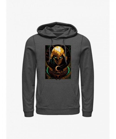 Marvel Moon Knight Scarab Moon Hoodie $10.78 Hoodies