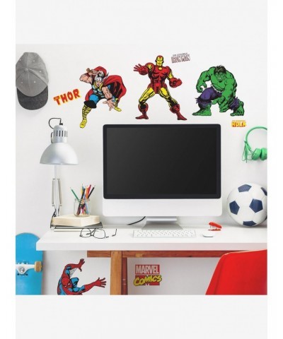 Marvel Avengers Classics Peel And Stick Wall Decals $7.18 Decals