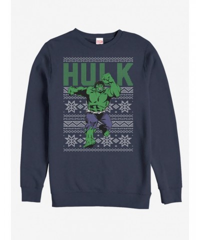 Marvel Hulk Ugly Christmas Sweater Sweatshirt $14.17 Sweatshirts