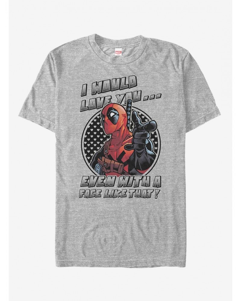 Marvel Deadpool With a Face Like That T-Shirt $8.22 T-Shirts