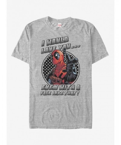 Marvel Deadpool With a Face Like That T-Shirt $8.22 T-Shirts