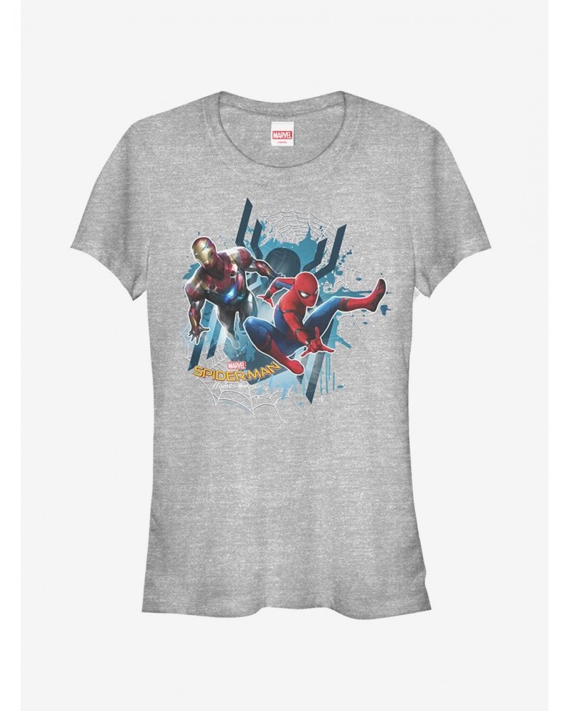 Marvel Spider-Man Homecoming Teamwork Girls T-Shirt $8.96 T-Shirts