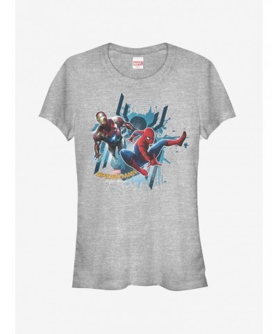 Marvel Spider-Man Homecoming Teamwork Girls T-Shirt $8.96 T-Shirts