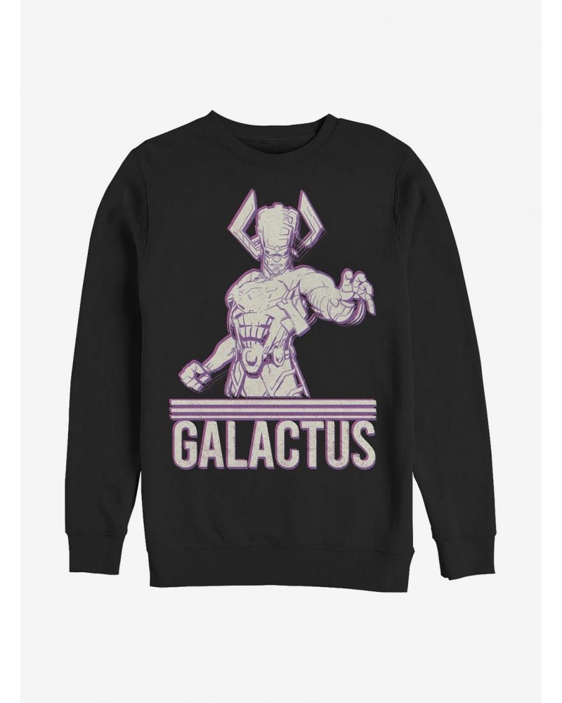 Marvel Fantastic Four Galactus Pose Crew Sweatshirt $10.92 Sweatshirts